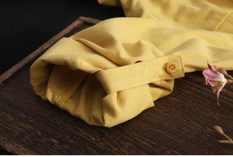 Damen Hemd Frühling Sommer koreanische Mode MIDI SHIRT LANG