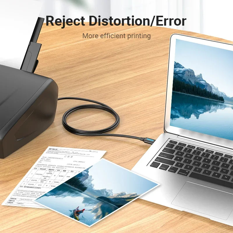 Vention USB-Druckerkabel, USB-Stecker auf A-Stecker, USB 2.0-Kabel