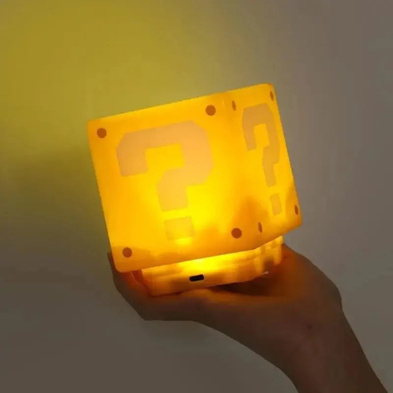 LED-Fragezeichen Nachtlicht mit Musik USB-Aufladung Schreibtischlampe