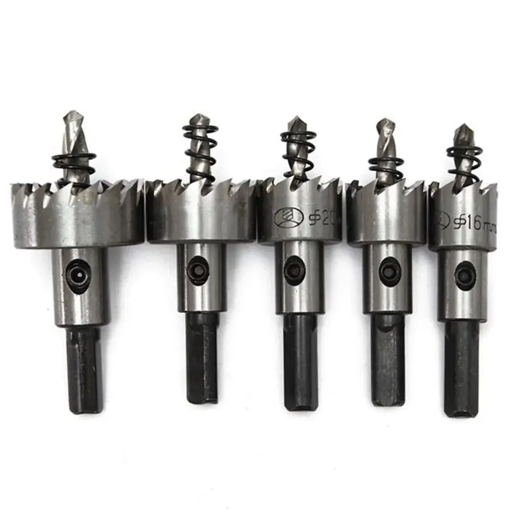 5Pcs Hartmetall HSS Bohrer Edelstahl Metall Legierung Set