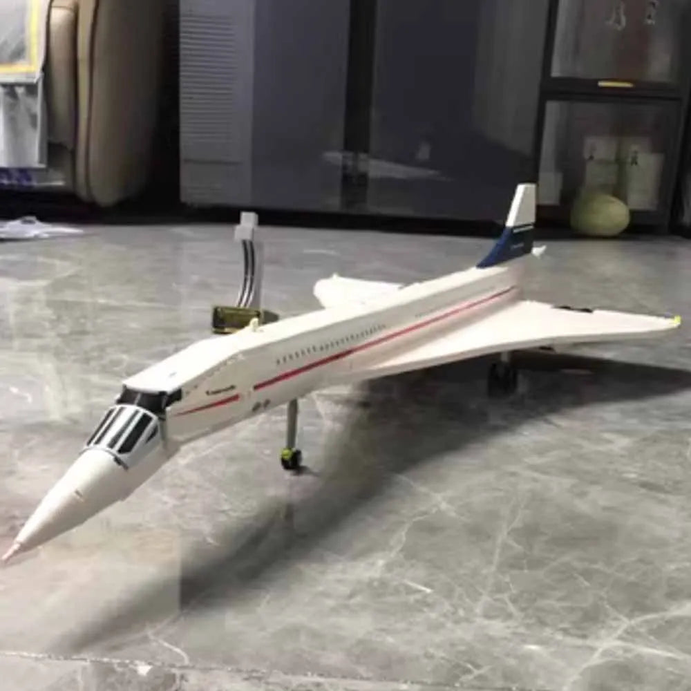 10318 Concorde Airbus Technik 105CM Bausteine Set