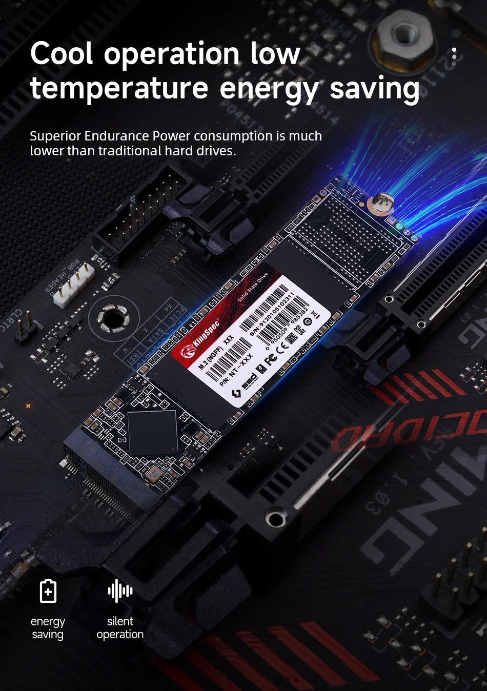 KingSpec M.2 SSD NGFF 128 GB 256 GB 512 GB 1 TB Festplatte für Laptop