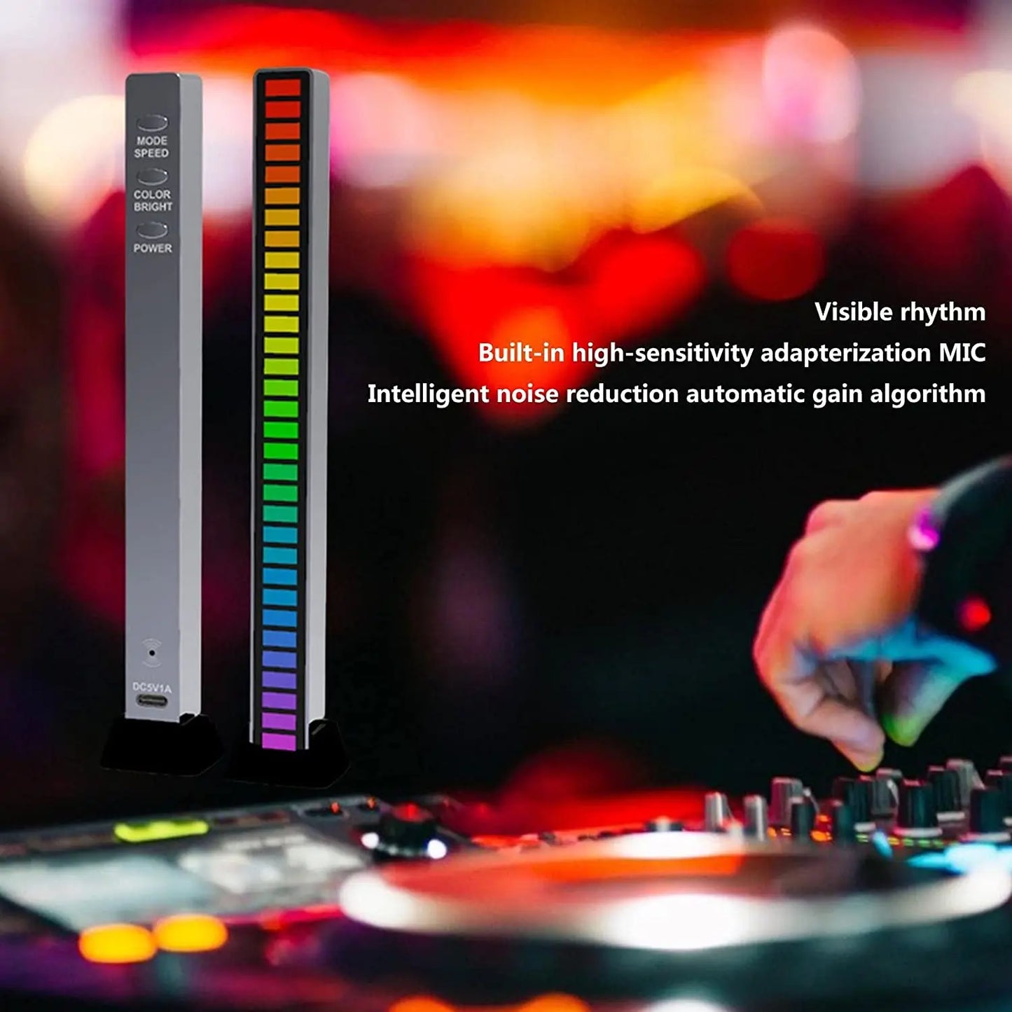 Smart RGB Symphony Sound Control LED Licht Musik Rhythmus Ambiente