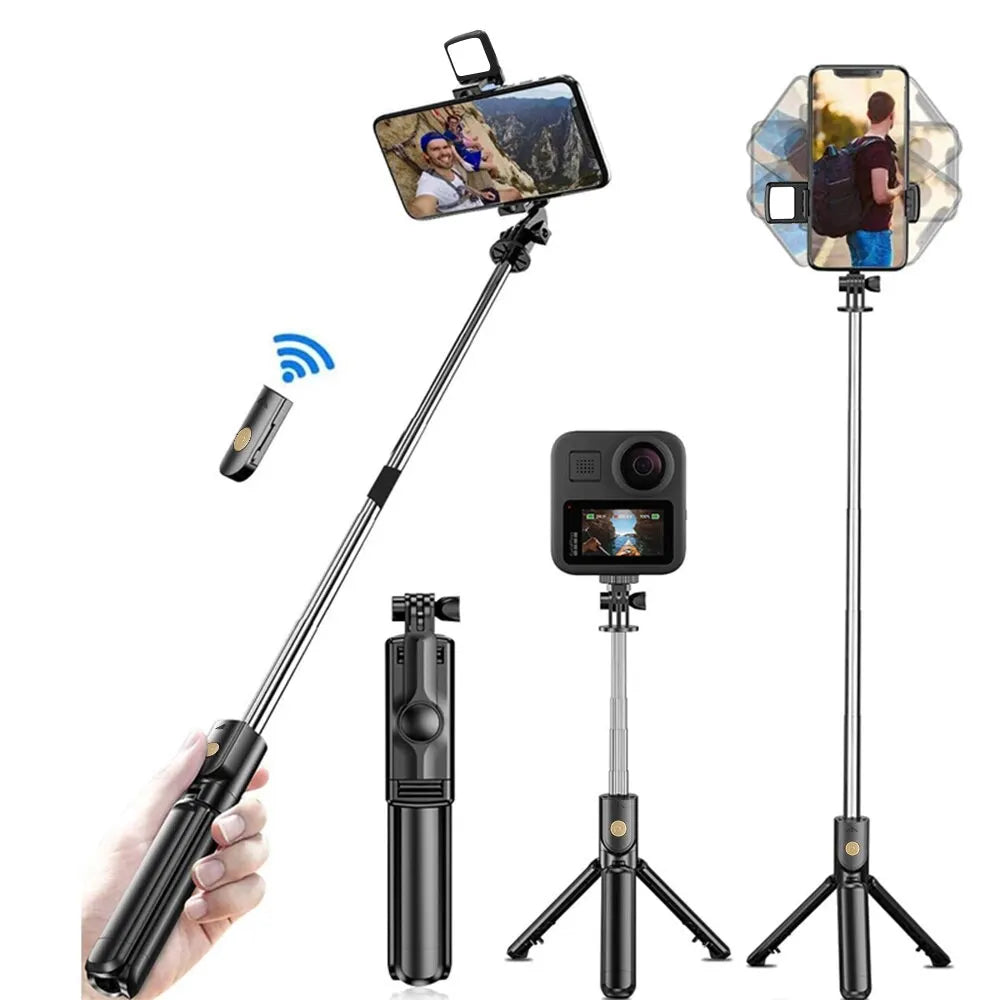 360-Grad Handykamera Stativ Ständer Handy Mini Selfie Drahtlose Fernbedienung