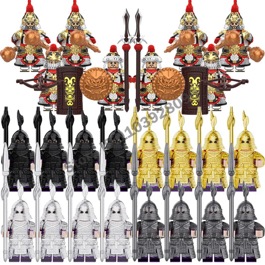 Bekool Alte Chinesische Figuren Bausteine-Set