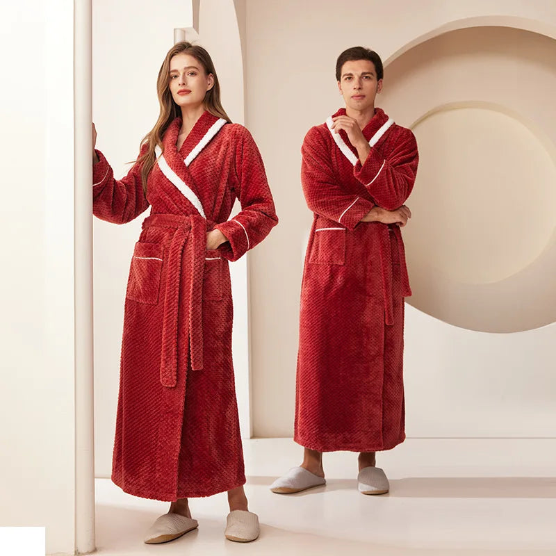 Damen und Herren Bademantel GACOOS