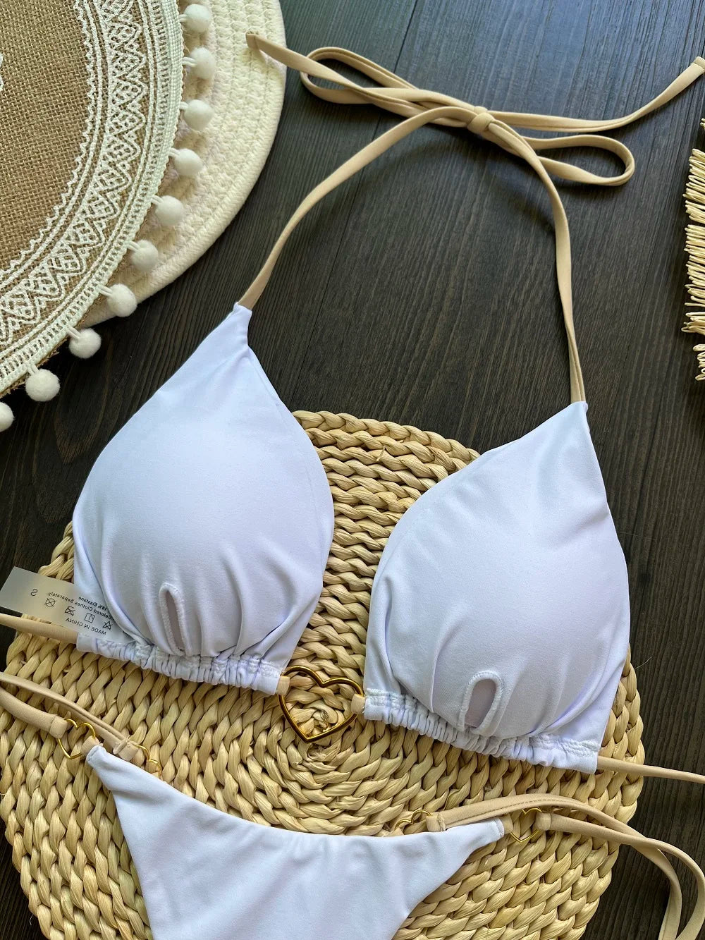 RUOTONSEPT Sexy Bikini Set Triangle Model Brazilian