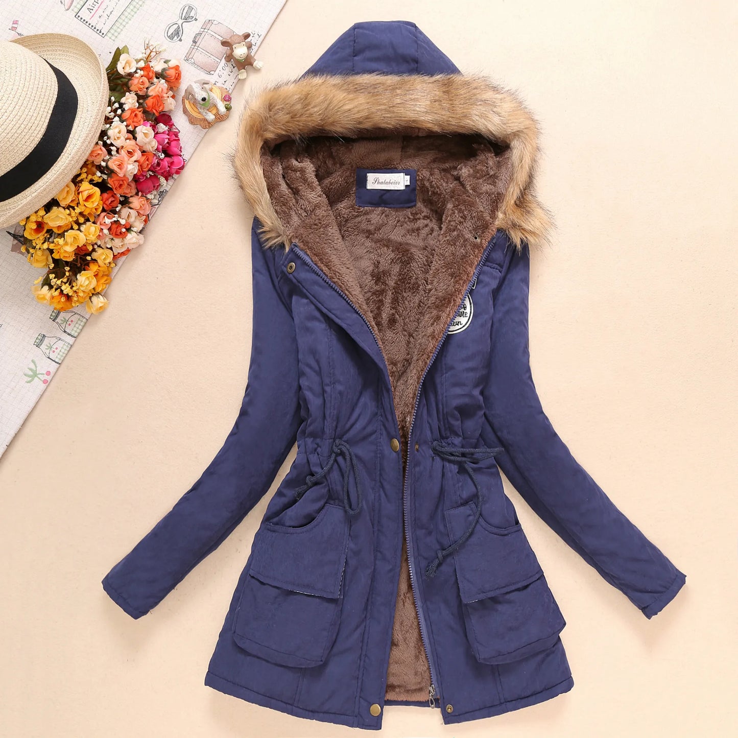 Herbst Winter Baumwolljacke Classic