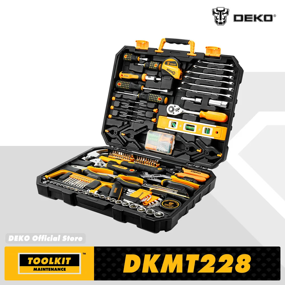 Deko 228teilige Steckschlüssel Autoreparaturwerkzeug - Kombination