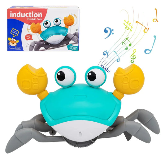 Tanzende Krabbe Run Away Spielzeug für Babys Krabbeln Interaktiv