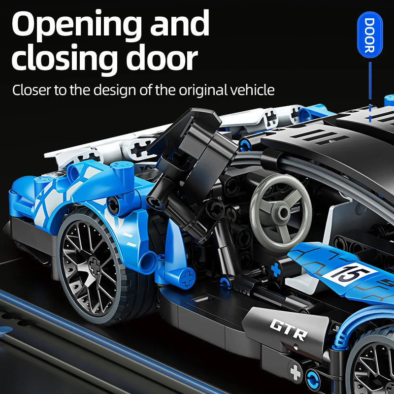 ToylinX mechanisches Supercar Racing 548-Teile