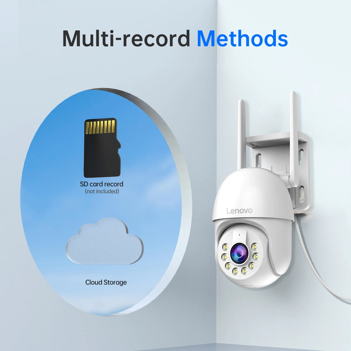Lenovo 3mp 5MP Wi-Fi ip Kamera Audio cctv Überwachung smart home outdoor