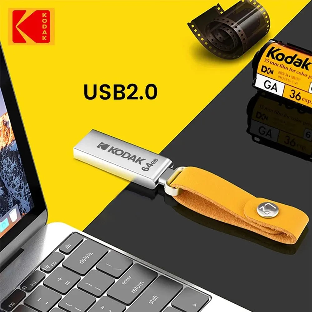KODAK USB 2.0 Flash Drive 128GB 64GB 32GB Pen Wasserfest