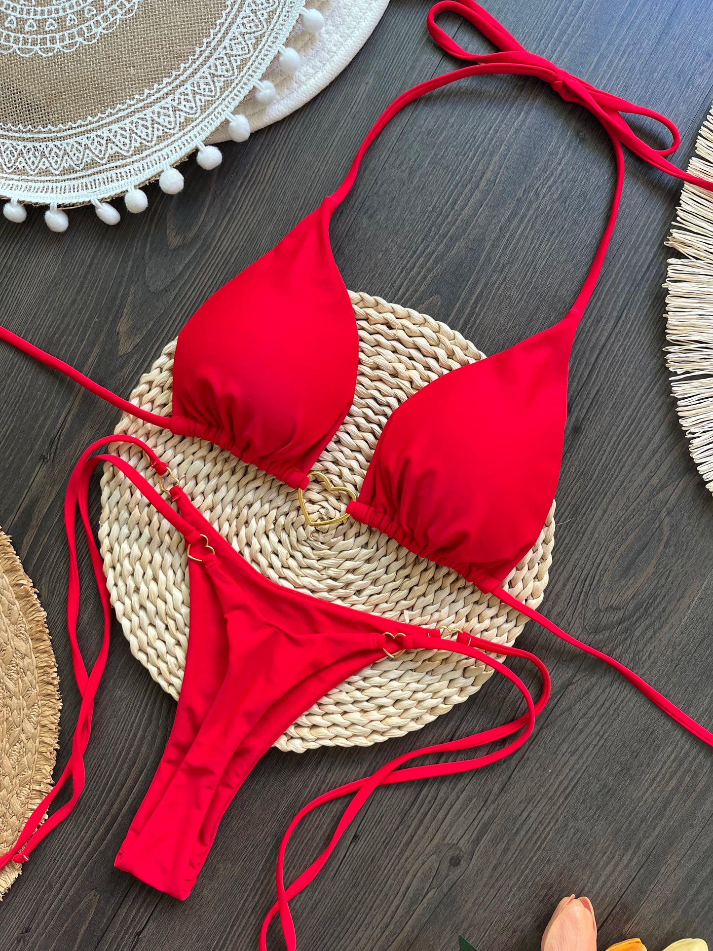 RUOTONSEPT Sexy Bikini Set Triangle Model Brazilian