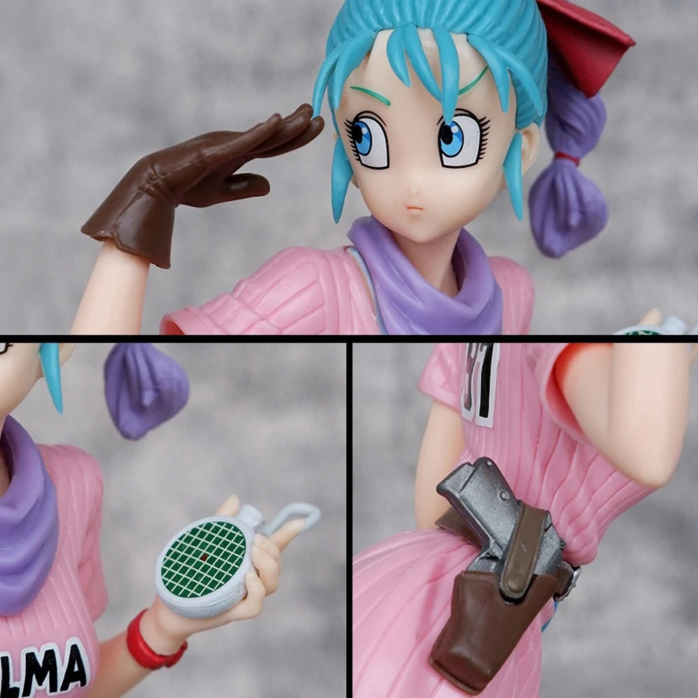 Anime Cartoon Dragonball Z 25cm Bulma PVC Actionfigur Statue