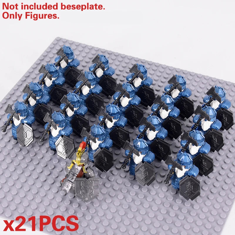 Brickpanda / Die Elfen, Soldat oder Orks Armee Figuren SETS Bausteine