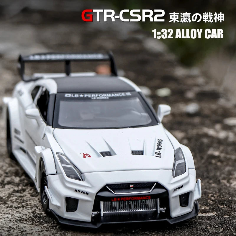 1:32 GTR CSR2 Spielzeugauto / Modelauto