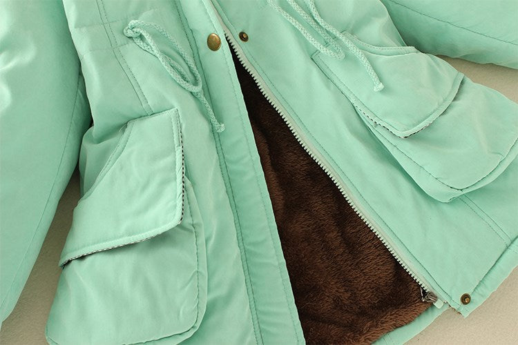 Herbst Winter Baumwolljacke Classic
