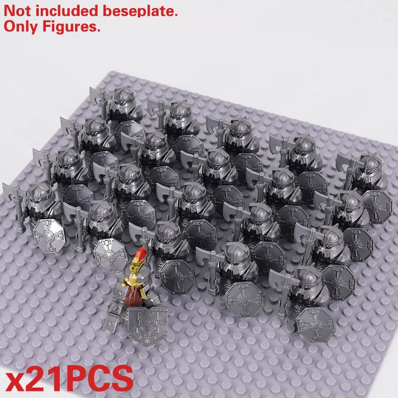Brickpanda / Die Elfen, Soldat oder Orks Armee Figuren SETS Bausteine