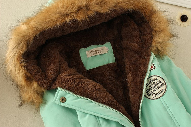 Herbst Winter Baumwolljacke Classic