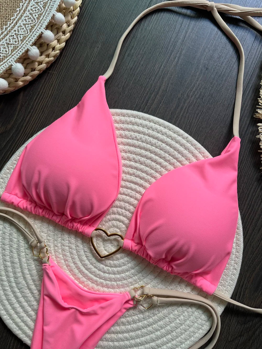 RUOTONSEPT Sexy Bikini Set Triangle Model Brazilian