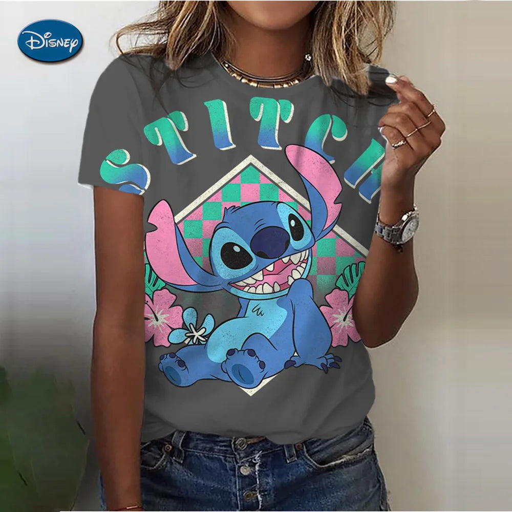Miniso T-shirt Sommer Mode 3D Druck