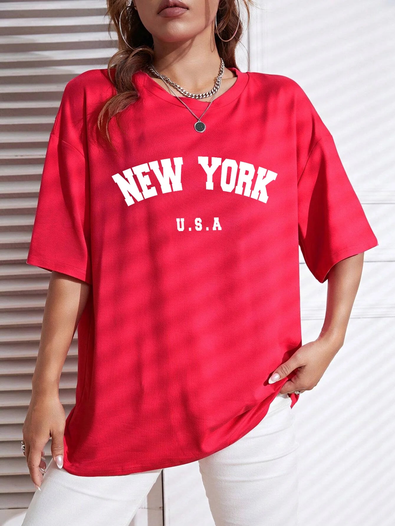 Damen New York City T-Shirt