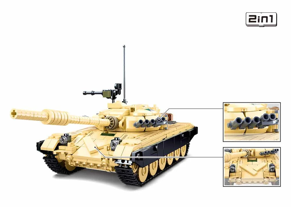 Sluban Militärische Serie schwere Kampfpanzer
