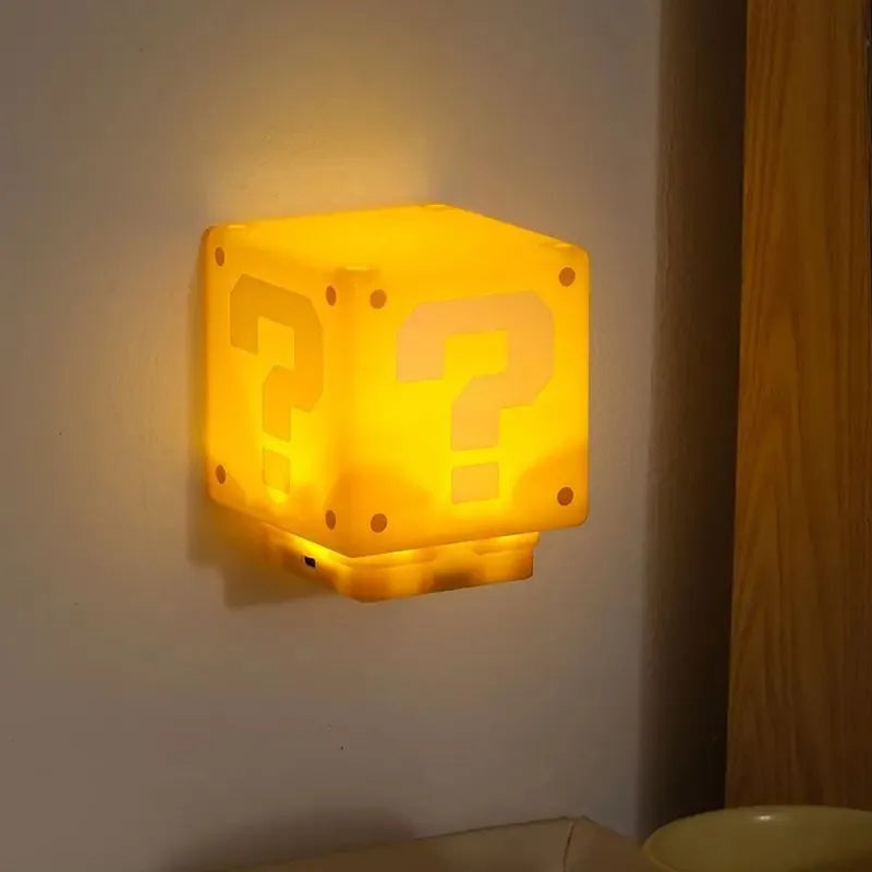 LED-Fragezeichen Nachtlicht mit Musik USB-Aufladung Schreibtischlampe
