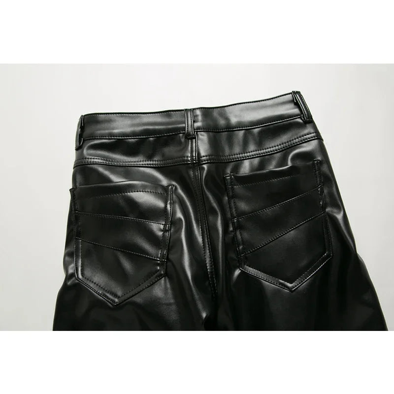 Männer Kunstlederhose High Street Fashion