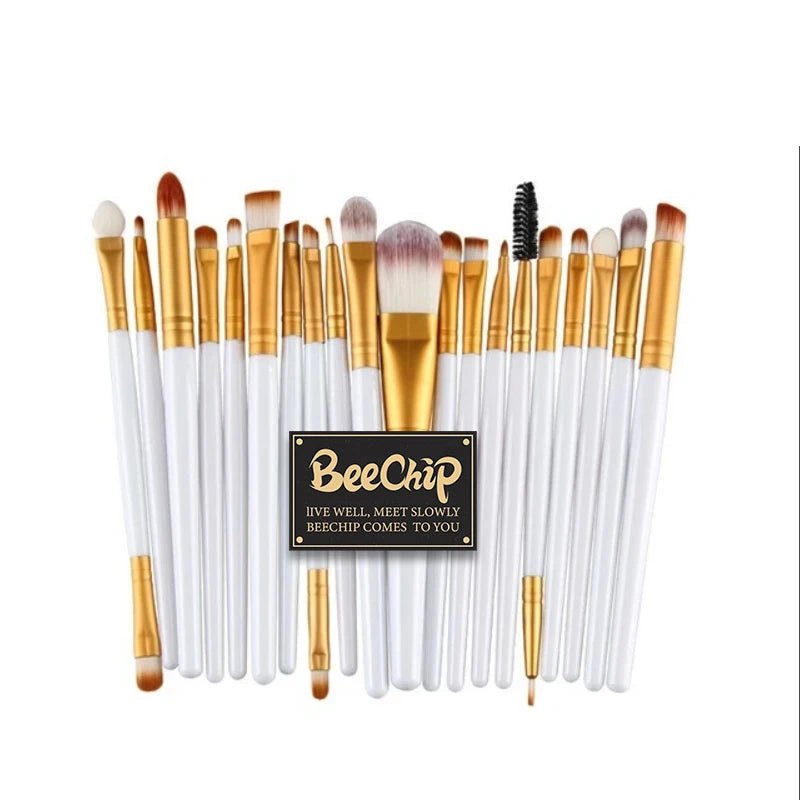 20 Stück Make-up Pinsel Set Lidschatten Pinsel Set