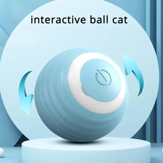 Interaktives Katzenspielzeug rollender Ball