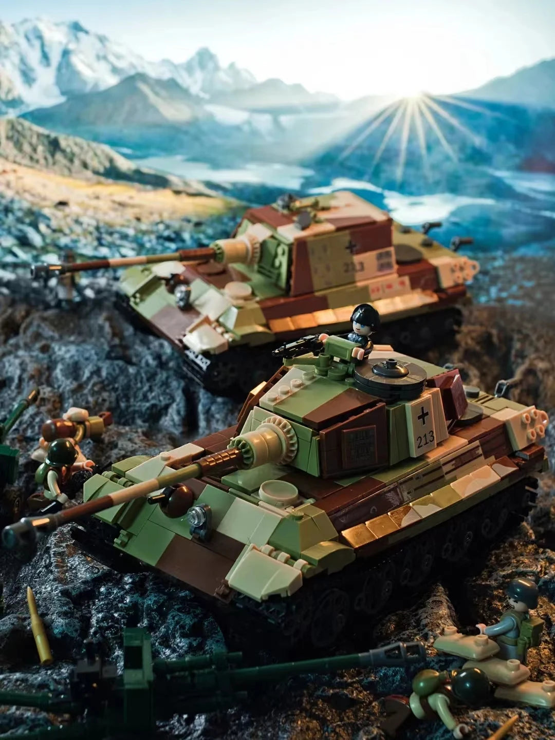 Sluban Militärische Serie schwere Kampfpanzer