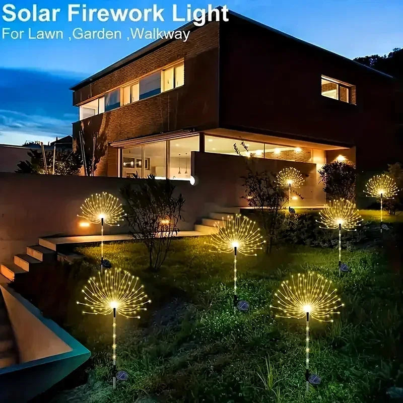 Solarbetriebene Beleuchtung Weihnachten Wasserdicht