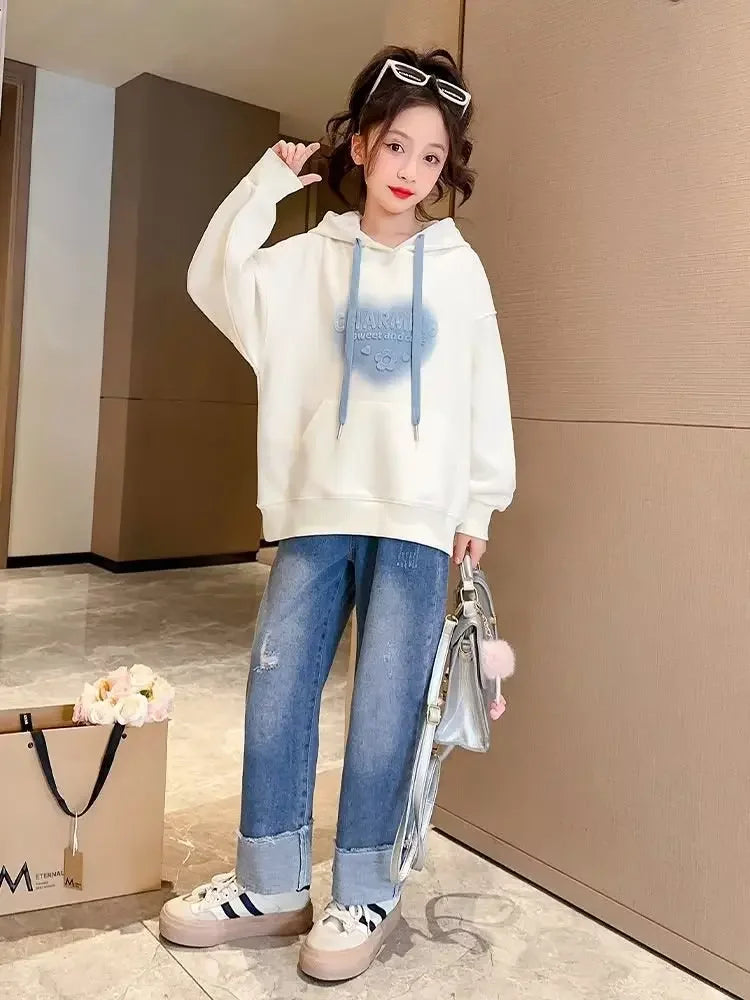 2024 Mädchen Hoodie Pullover