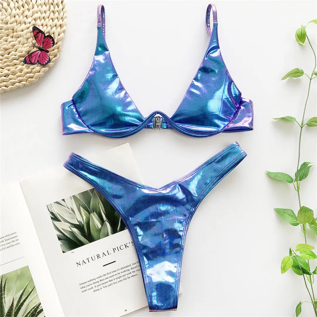 Bikini Set einfarbig