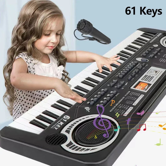 Kinder Keyboard mit Mikrofon für Anfänger