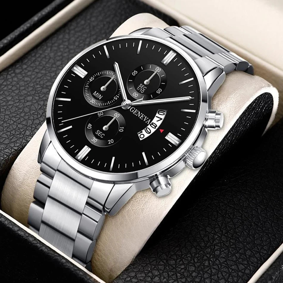 2024 neue 40mm Herren Quarzuhren Armbanduhr