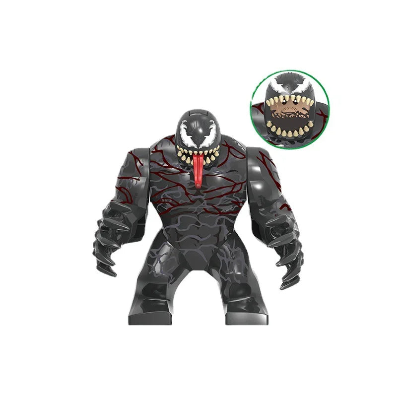Hot Toys Actionfiguren Mini-Bausteine Superheld Venom Massacre Bausteine