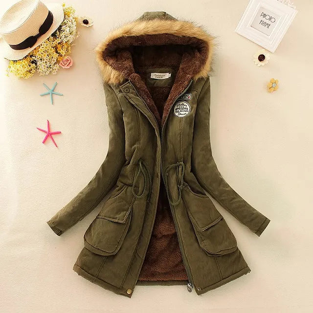 Herbst Winter Baumwolljacke Classic