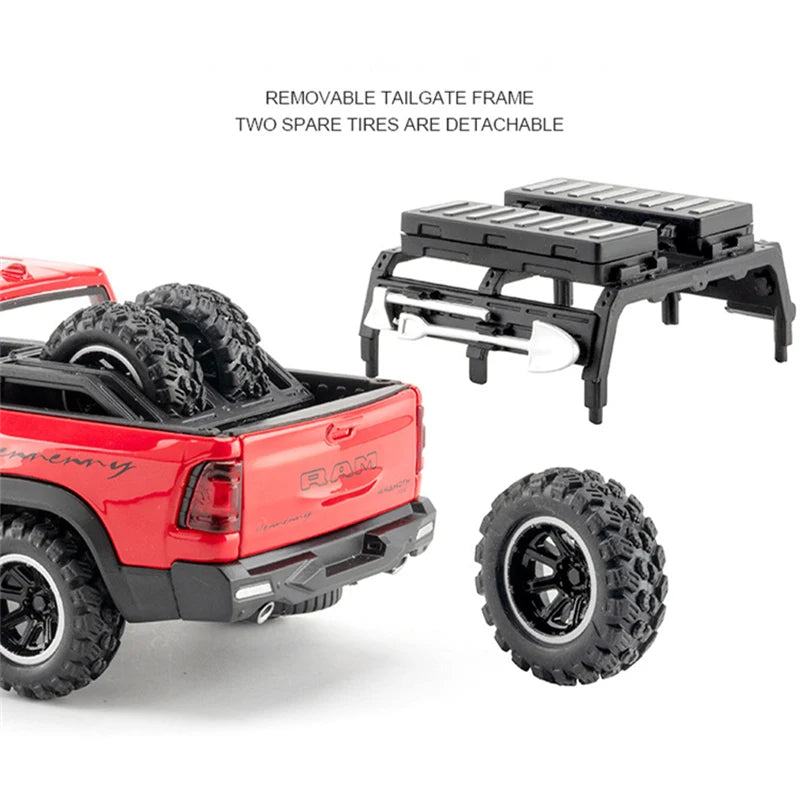 1:32 Dodge Mammut 1000 trx Spielzeugauto Modelauto
