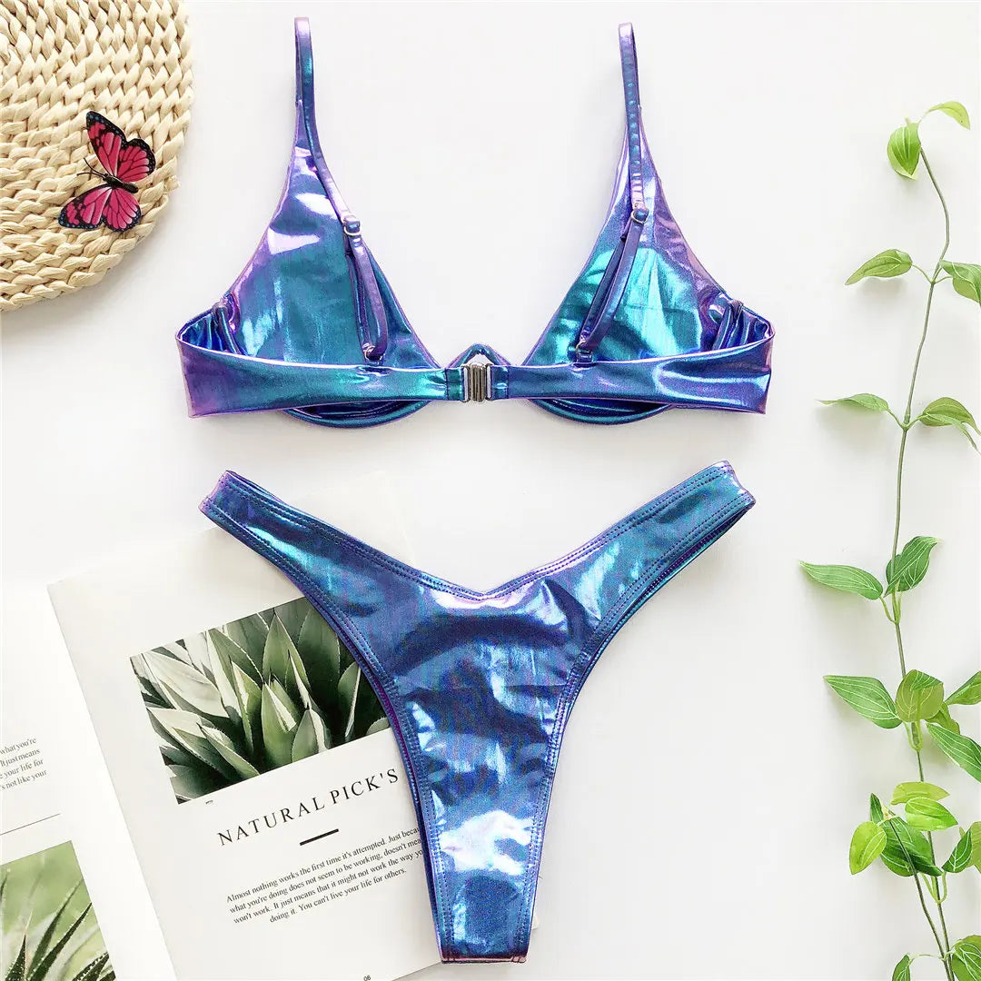 Bikini Set einfarbig