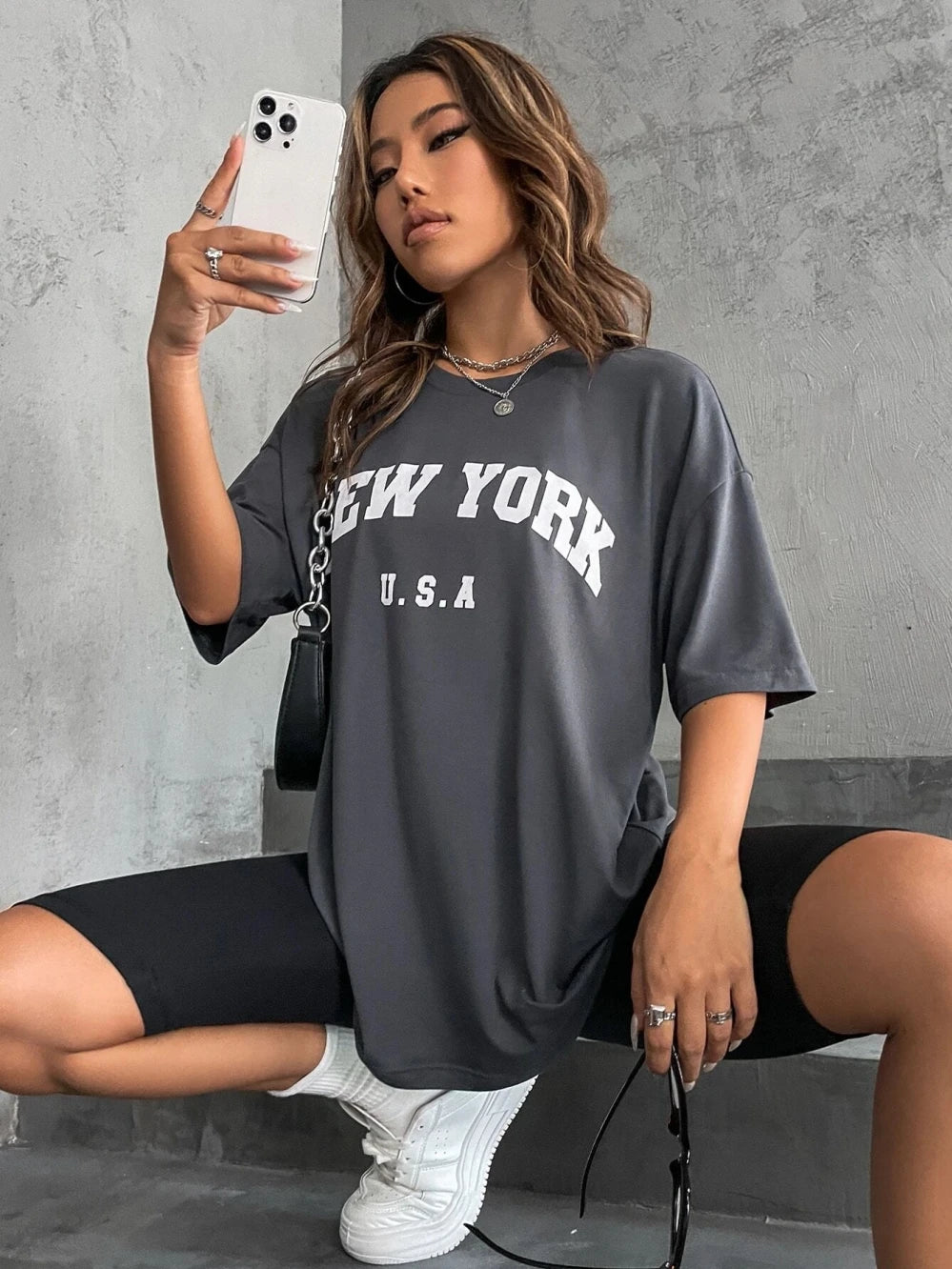 Damen New York City T-Shirt