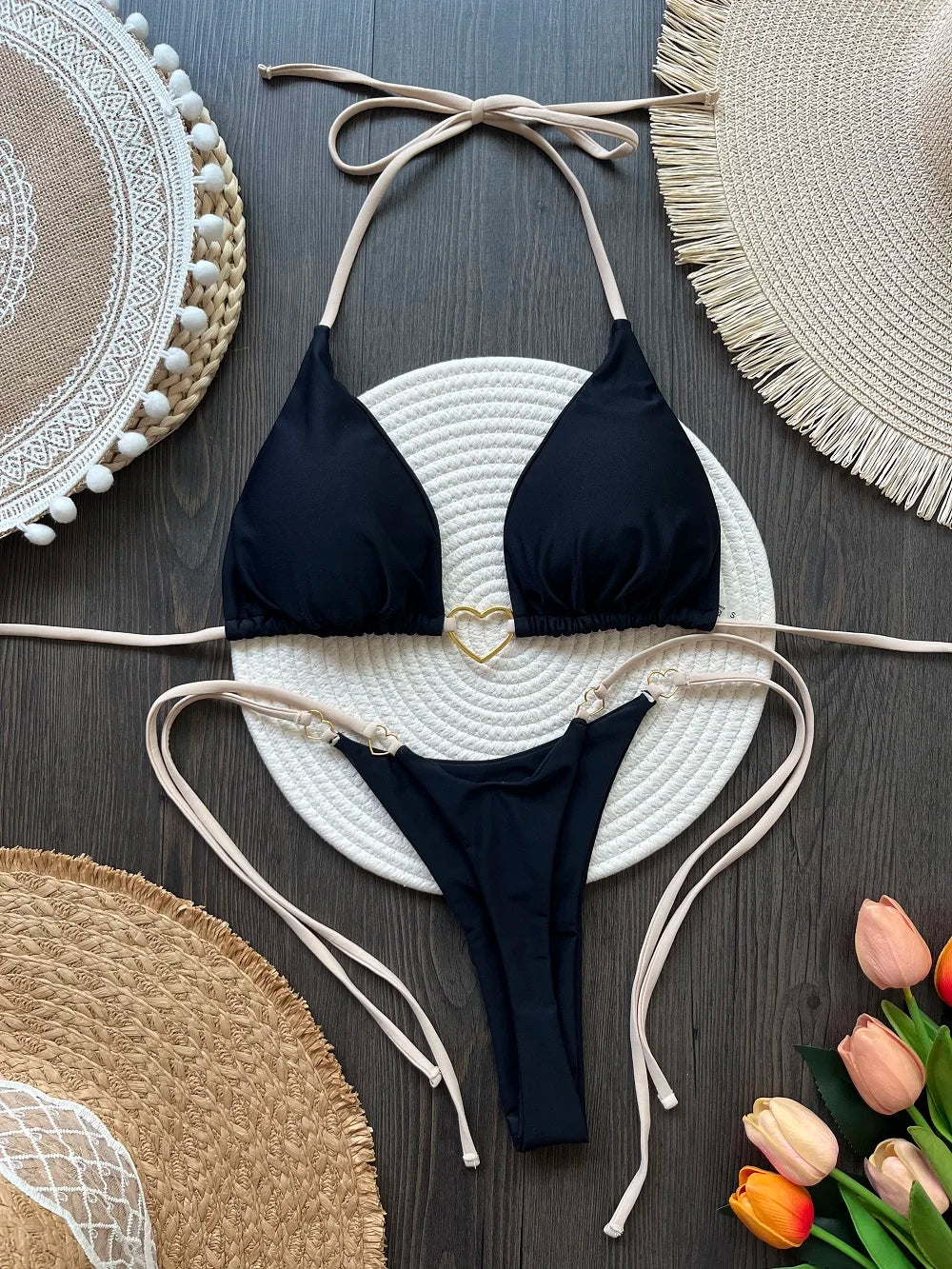 RUOTONSEPT Sexy Bikini Set Triangle Model Brazilian