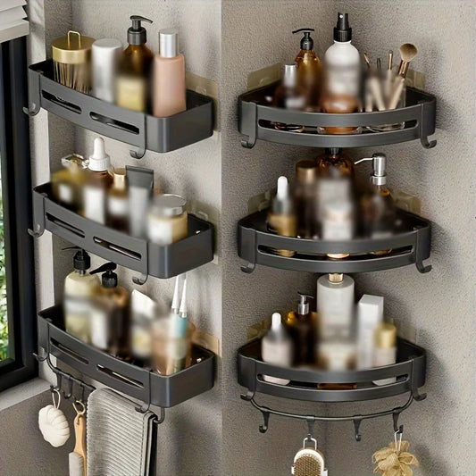 Badezimmer, Wandregale ohne Bohren