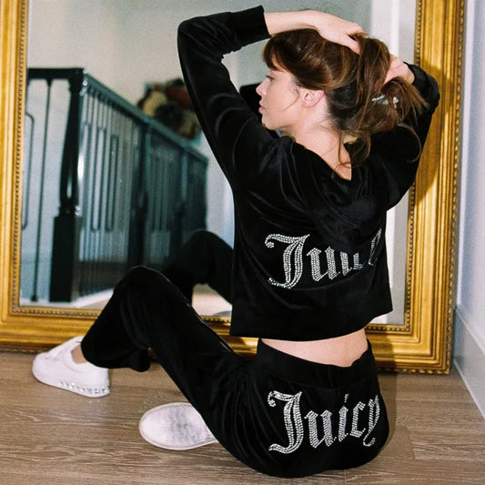 Bigg Orange Damen Jogginganzug Model Juicy