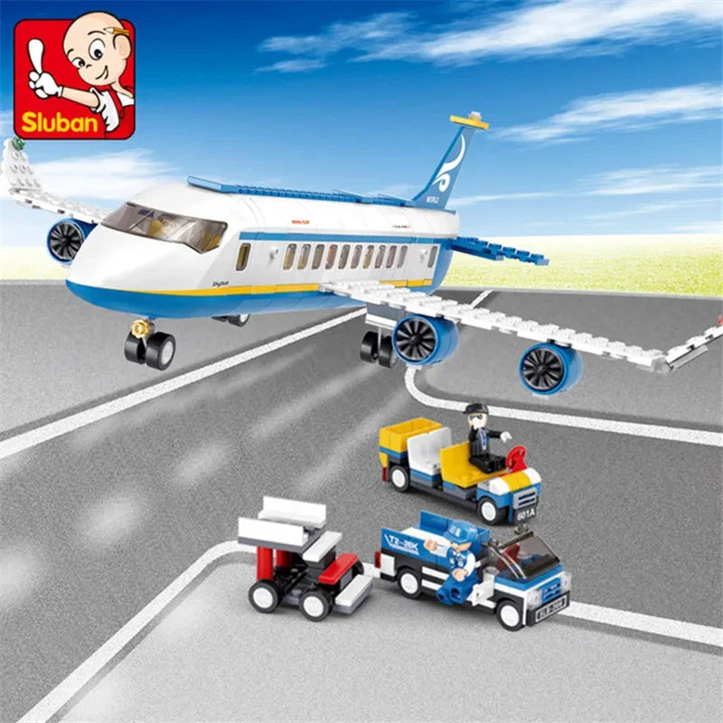 Sluban verschiedene Airbus Modelle (Bausteine Sets)