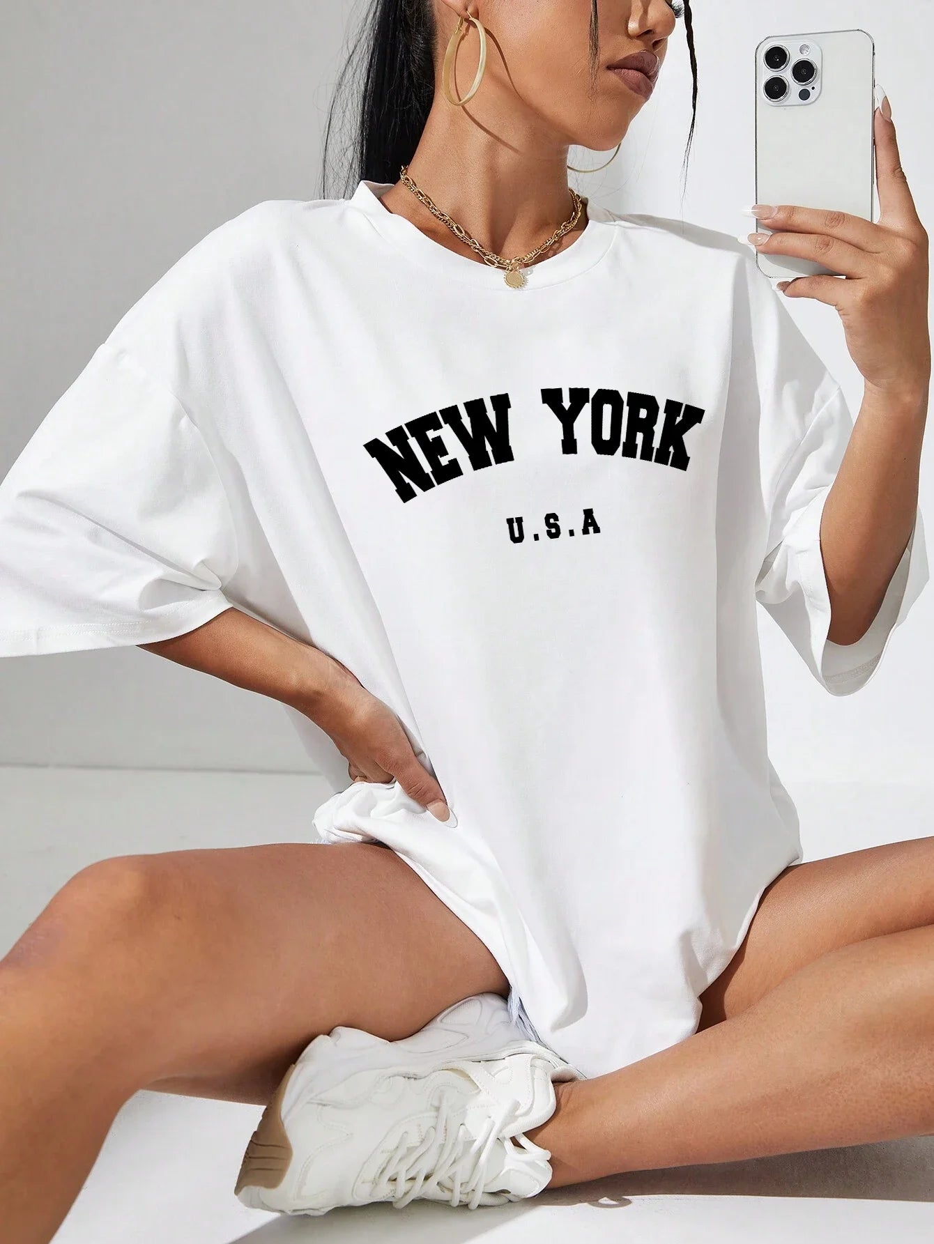 Damen New York City T-Shirt