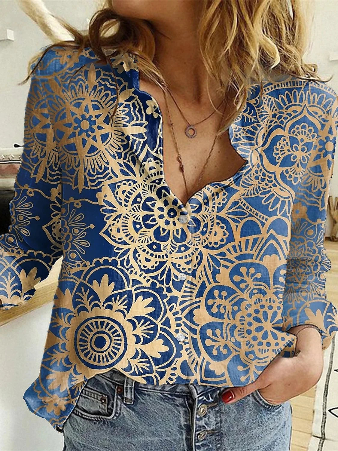Ivecoolen Elegantes Lose Shirt / Hemd