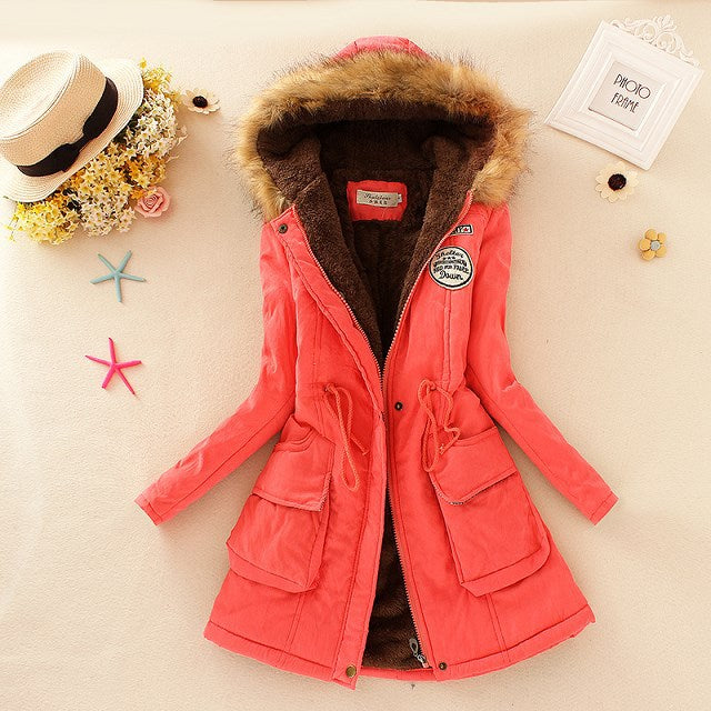 Herbst Winter Baumwolljacke Classic